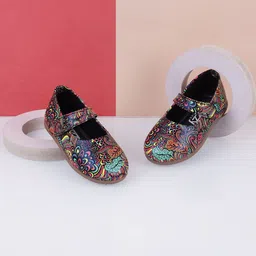Jazzy Juniors Girls Printed Round Toe Ballerinas-image-34