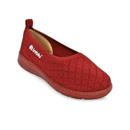 Inblu Women Woven Design Slip-On Sneakers-image-47