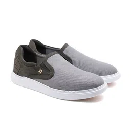 Ruosh Men Textured Lightweight Slip-On Sneakers-picture-10