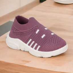 Lil Lollipop Kids Textured Musical Slip-On Sneakers-26