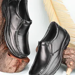 Fashion Victim Men Square Toe Leather Loafers-picture-44