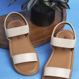 Minesole Girls PU Slip-On Casual Flat Sandal-image-14