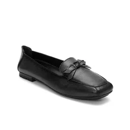 Zoom Shoes Women Round Toe Lightweight Leather Loafers-11