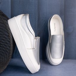 DressBerry Women Colourblocked Slip-On Sneakers-image-20