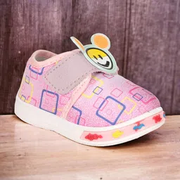Lil Lollipop Kids Printed Round Toe Slip-On Sneakers-image-90