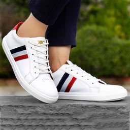 Bxxy Men Perforated Striped Sneakers-image-39