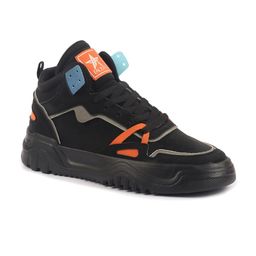 FAUSTO Men Memory Foam PU Sneakers-9