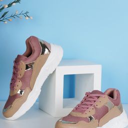 Carlton London sports Women Colourblocked Lightweight Sneakers-44