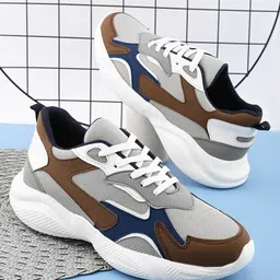 Kook N Keech Men Colourblocked Sneakers-image-77