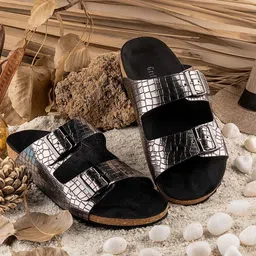 GRIFFIN Men Textured Comfort Sandals-image-27