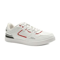 ASIAN Men White Colourblocked Lace-Up Sneakers-image-89