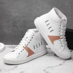 ELLE Women Lightweight Mid-Top Sneakers-30