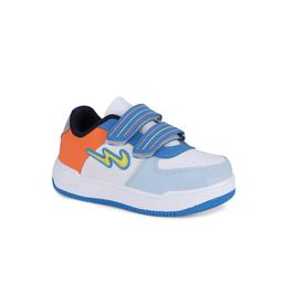 Campus Kids Colourblocked Round Toe Velcro Sneakers-image-71