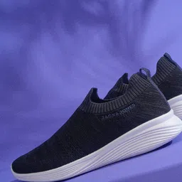 Jack & Jones Men Textured Memory Foam Slip-On Sneakers-picture-20