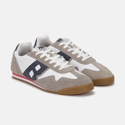 United Colors of Benetton Men Colourblocked Lightweight Comfort Insole Suede Sneakers-picture-0