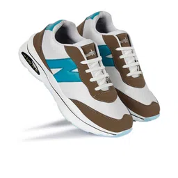 FOUR STAR TRUCK SALES Men Colourblocked Lightweight Round Toe Lace Up Sneakers-picture-43