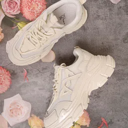 Jove Women Perforations Lightweight Sneakers-15