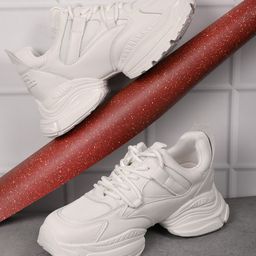 Jove Women Perforations Lightweight Sneakers-image-82
