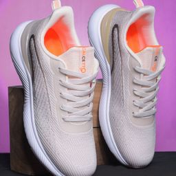 Calcetto Men Textured Lace Up Mesh Sneakers-image-71