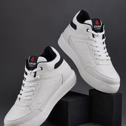 Duke Men Perforations High-Top Sneakers-picture-19