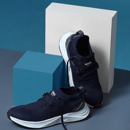 Jack & Jones Men Textured Round Toe Memory Foam Sneakers-33