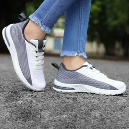aadi Women Round Toe Lightweight Mesh Sneakers-image-9