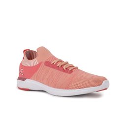 Power Women Peach-Coloured Woven Design Sneakers-picture-10