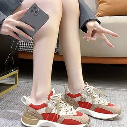 LULU & SKY Women Round Toe Trainers Sneakers-26