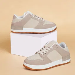 Forever Glam by Pantaloons Women Colourblocked Round Toe Comfort Insole Sneakers-54