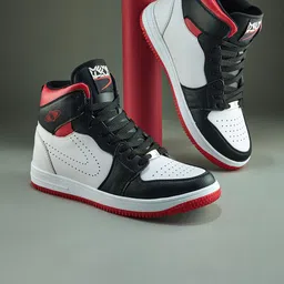 Duke Men High-Top Perforations Sneakers-picture-14