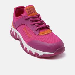 BAGATT Chi Women Textured Round Toe Textile Heeled Sneakers-49