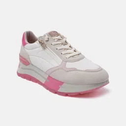 BAGATT Callisti Women Textured Round Toe Heeled Sneakers-image-15