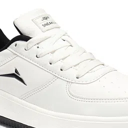 JQR Men Round Toe Memory Foam Waterproof Lining Sneakers image 2