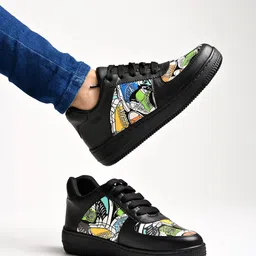 Shoetopia Women Printed Lightweight Sneakers-image-74