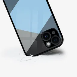 macmerise Geometric Printed iPhone 15 Back Case Mobile Accessories-11