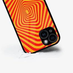 macmerise Abstract Printed iPhone 15 Back Case Mobile Accessories-11