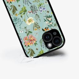 macmerise Floral Printed iPhone 15 Back Case Mobile Accessories-15