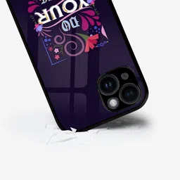 macmerise Typography Printed iPhone 15 Back Case Mobile Accessories-8