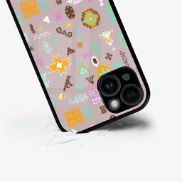 macmerise Abstract Printed iPhone 15 Back Case Mobile Accessories-14