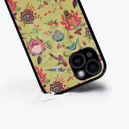 macmerise Floral Printed iPhone 15 Back Case Mobile Accessories-9