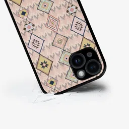macmerise Geometric Printed iPhone 15 Back Case Mobile Accessories-4