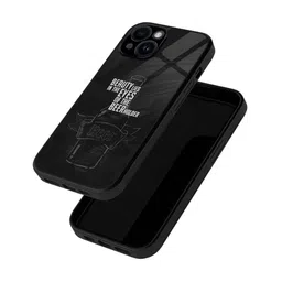 macmerise Typography Printed iPhone 15 Back Case Mobile Accessories image 2