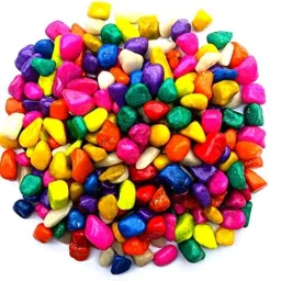 Multicolor Marble Stones Painted Asymmetrical Marble Stone-image-91