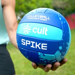 Volleyball Spike Blue Size 4 for Training and Match Play Volleyball - Size: 4-image-12