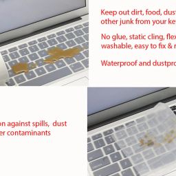 Saco Apple MacBook Air Mac MD232HN/A Laptop Keyboard Skin image 3
