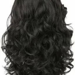 Premium Quality Black 22 Inch Clip In Synthetic Hair Extension-image-71
