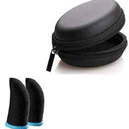 Thumb Sleeve with earphone Pouch for Mobile gaming Finger Sleeve-12