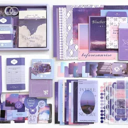 346pcs Journal Supplies Kit Vintage Scrapbook Stickers Pack for Art Journaling Theme, Scrapbook Kit-38