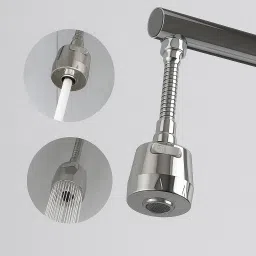 Faucet Extension for Kitchen Sink Tap, 360 Degree Flexible Dual Flow (FE04) Faucet Mount-29