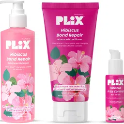 Hibiscus Frizz Control Hair Serum 50ml + Shampoo 200ml + Conditioner 175ml-image-69